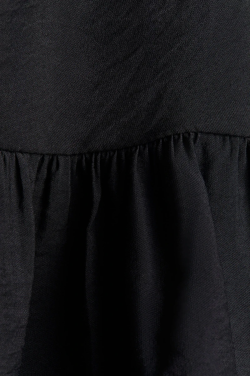 Ruffle-Detail Sleeveless Dress