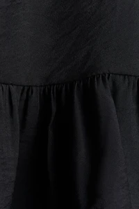 Ruffle-Detail Sleeveless Dress