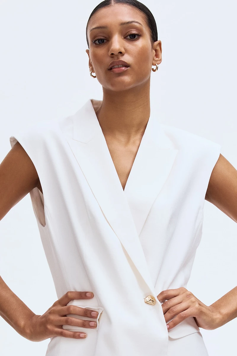 Double-Breasted Jacket Dress