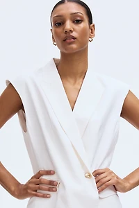 Double-Breasted Jacket Dress