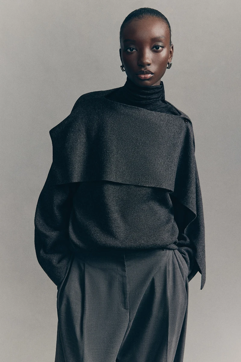 Wide-Leg Dress Pants