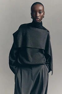 Wide-Leg Dress Pants