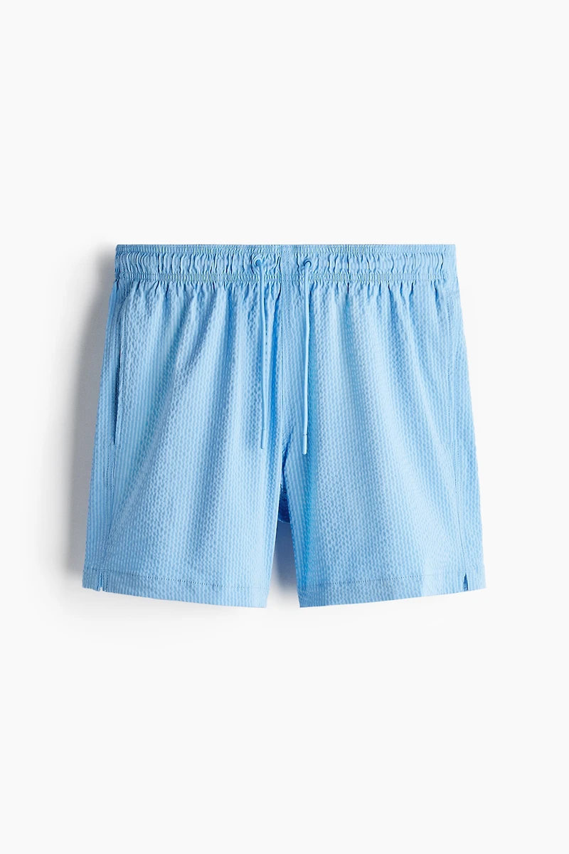 Seersucker Swim Shorts