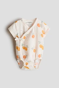 Cotton Muslin Bodysuit