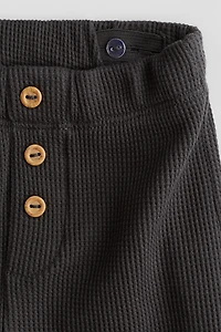 Waffled Jersey Pants