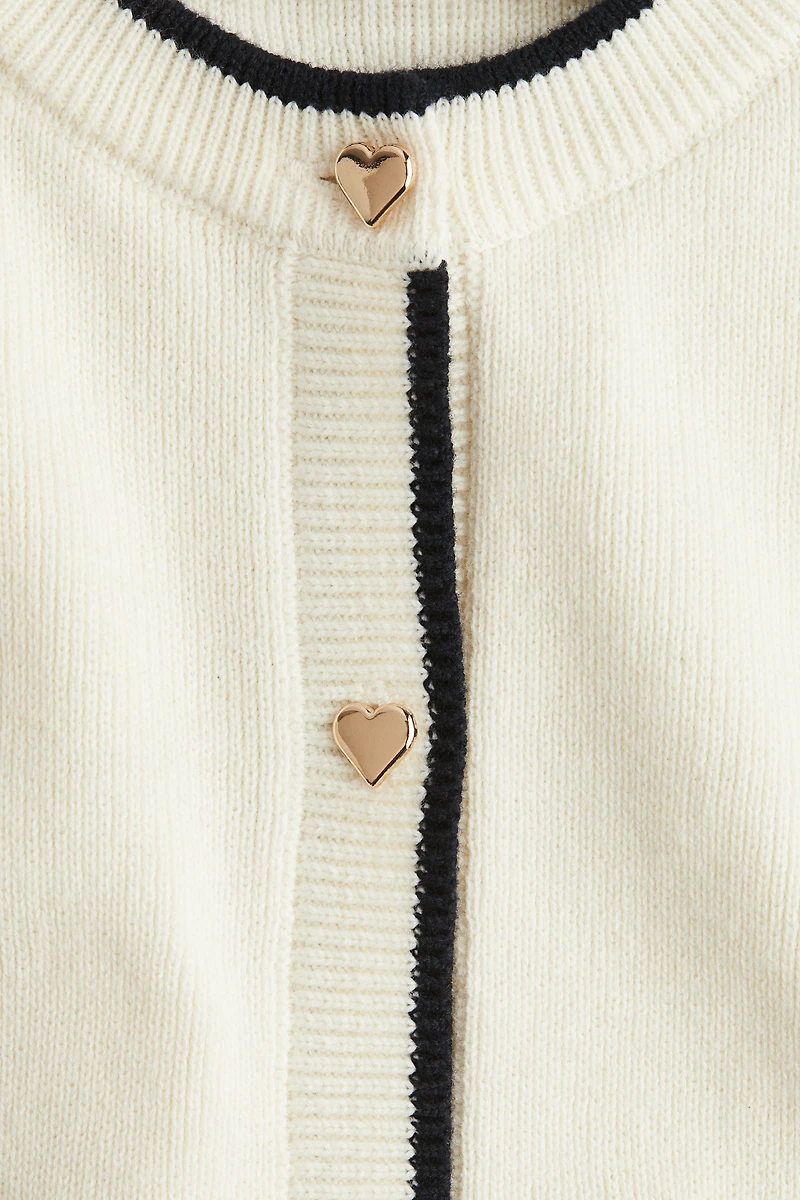 Fine-Knit Cardigan