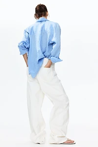 Scarf-Collar Shirt