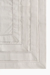 Lot de 4 serviettes table en coton