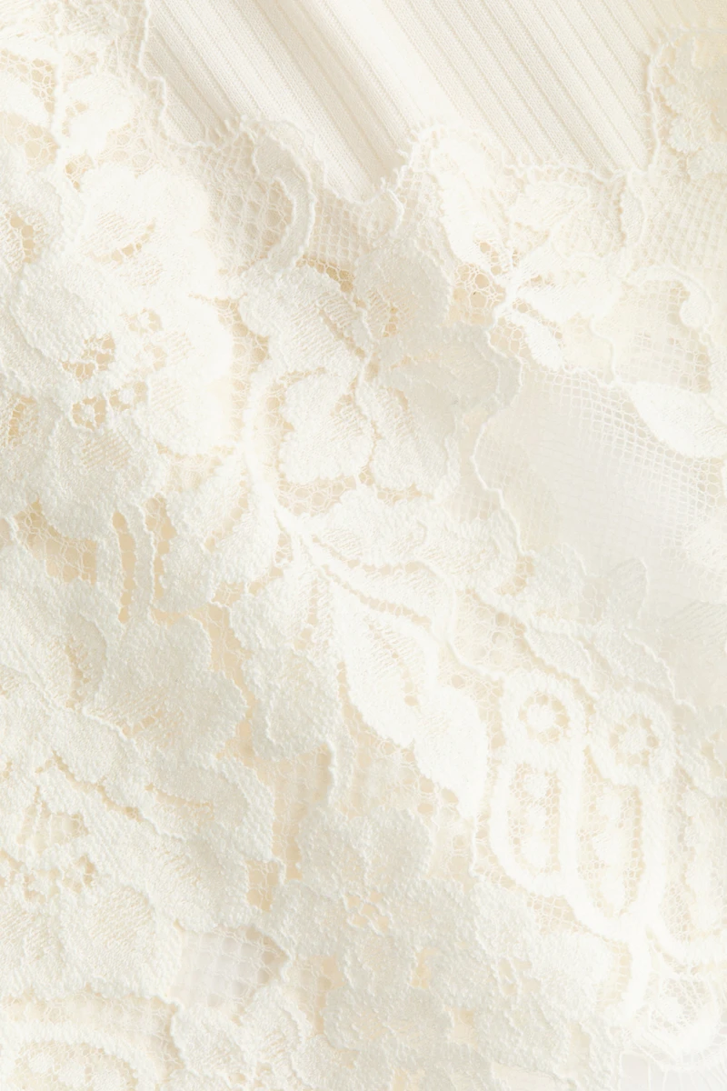 Pantalon de pyjama avec dentelle