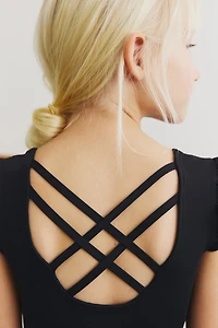 Sports Leotard with Skirt