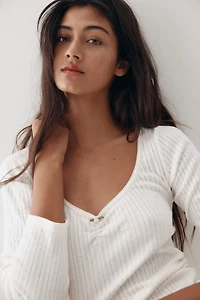 Pyjama en pointelle de coton