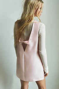 Bow-Detail Sleeveless Dress