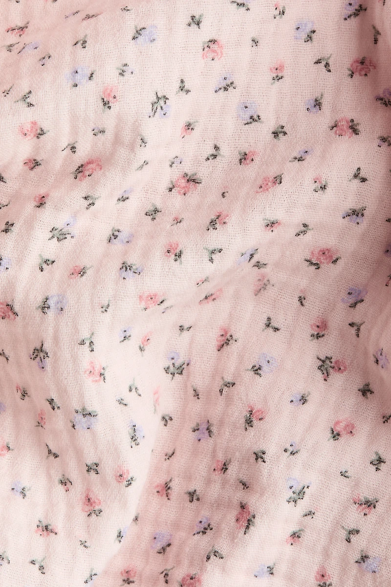 Robe en mousseline de coton