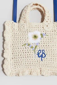 Crochet-Look Handbag
