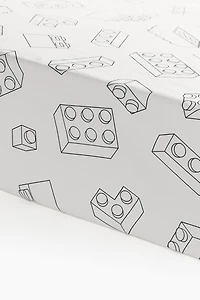 Drap-housse en coton à motif