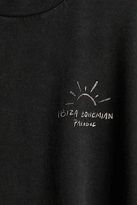 Oversized T-Shirt with Motif