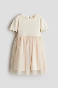 Robe avec jupe en tulle