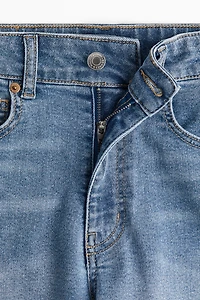 Skinny High Denim Shorts