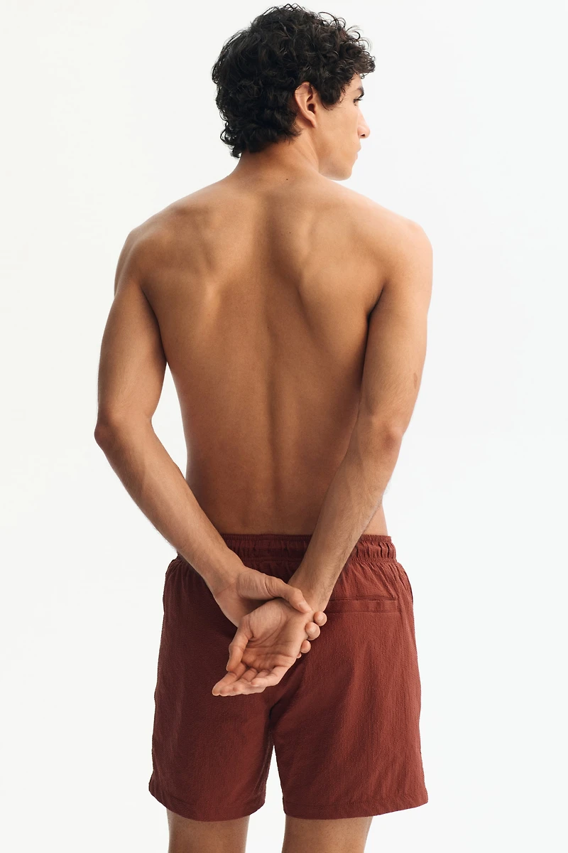 Textured Swim Shorts