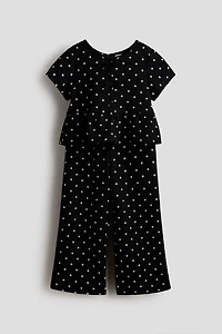 2-Piece Textured Jersey Set