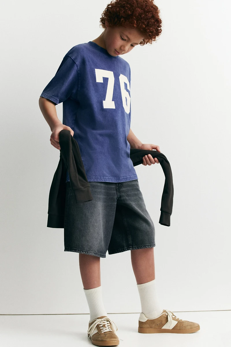 2-Pack Loose-Fit Denim Shorts