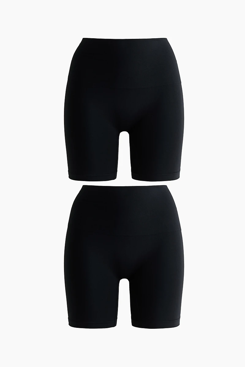 2-Pack Seamless Medium Shape Bikers