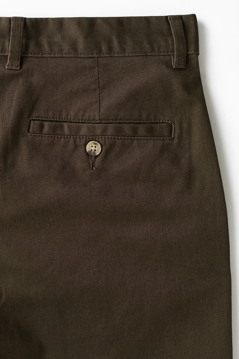 Regular-Fit Cotton Chino Shorts