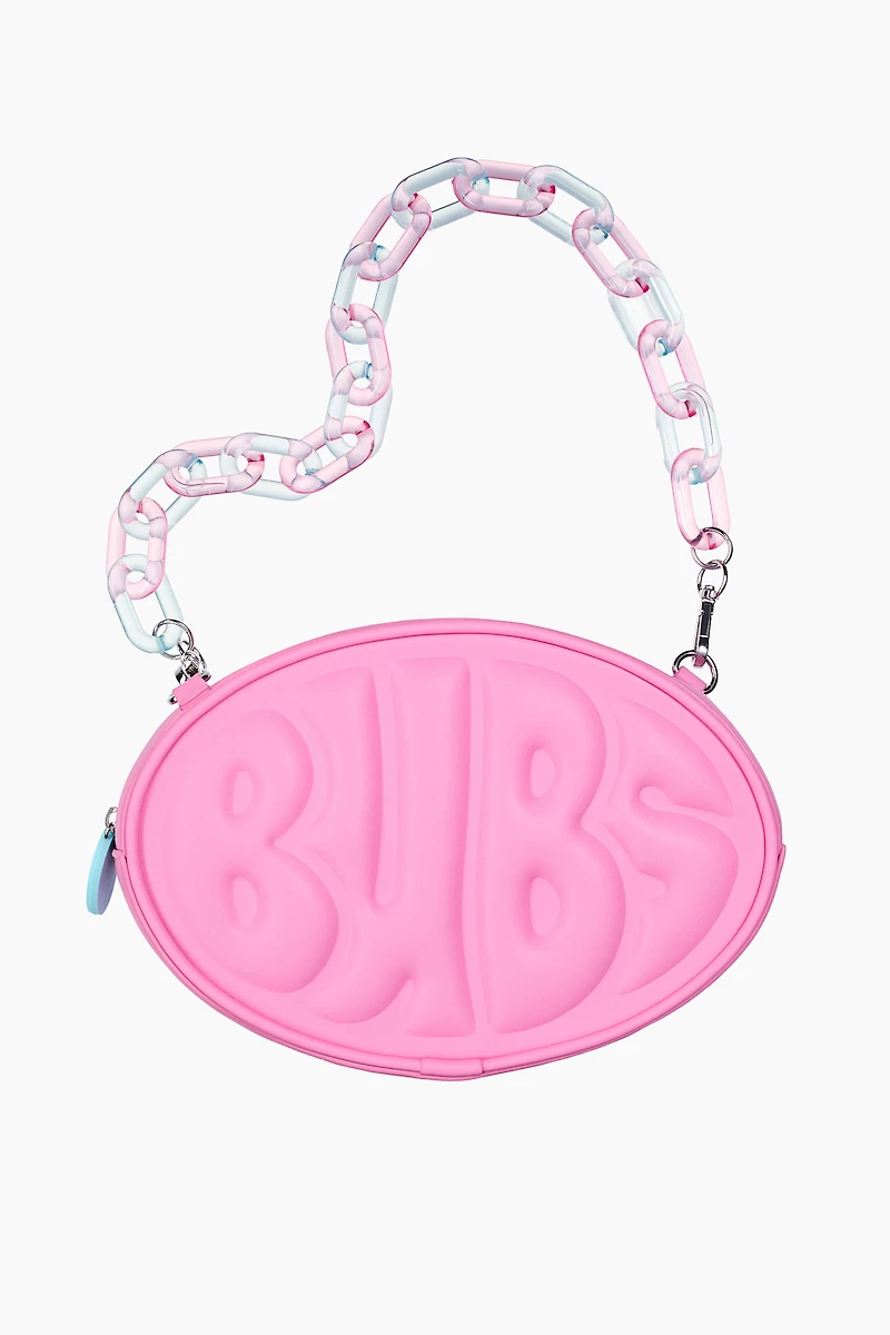 Embossed makeup bag