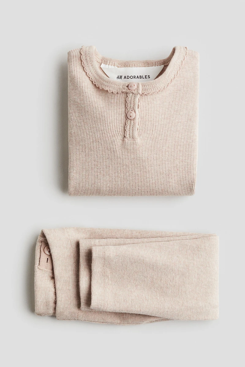 Ensemble 2 pièces en jersey de coton