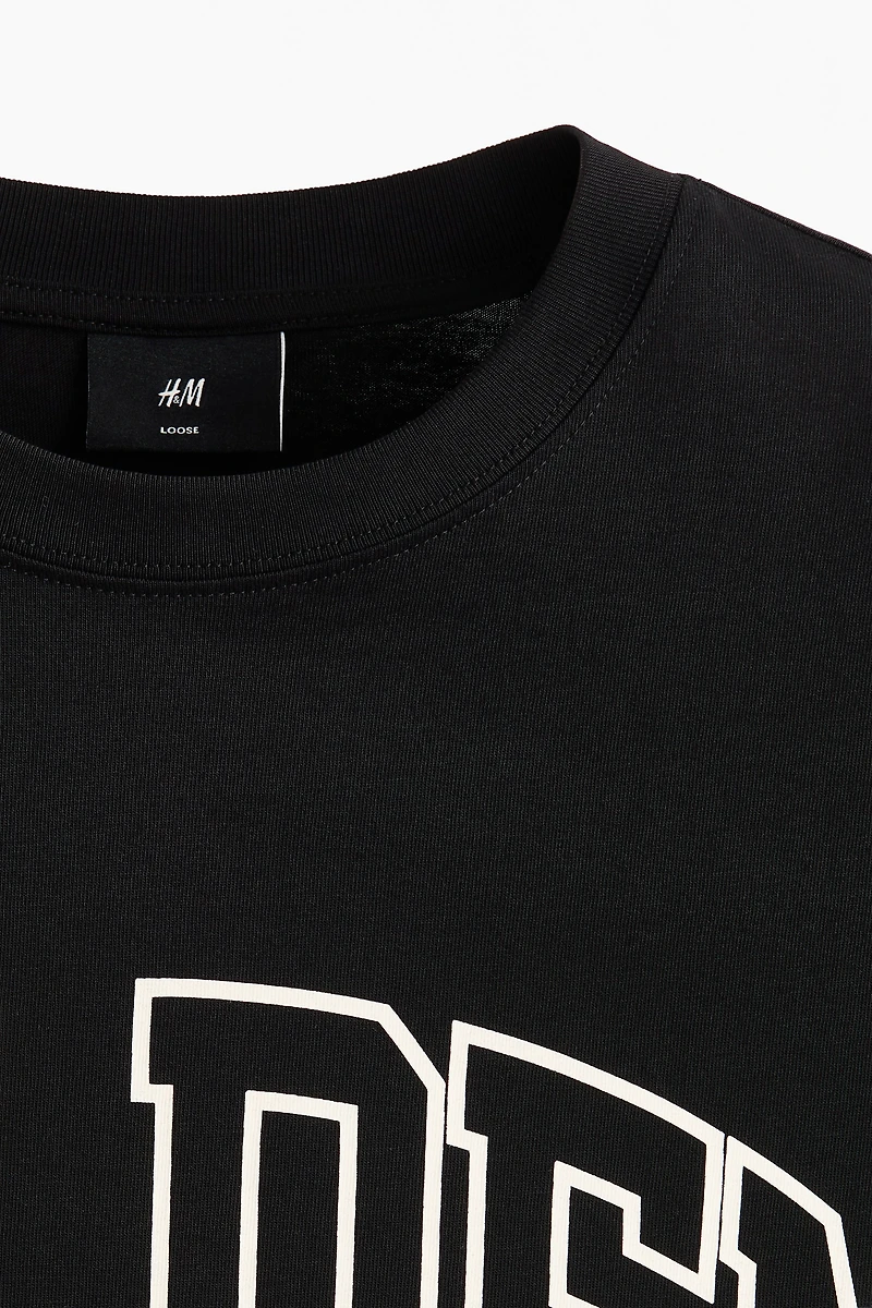 Loose-Fit Printed T-Shirt