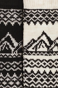 Lot de 2 paires chaussettes en laine mélangée