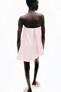 Panel-Detail Bandeau Dress
