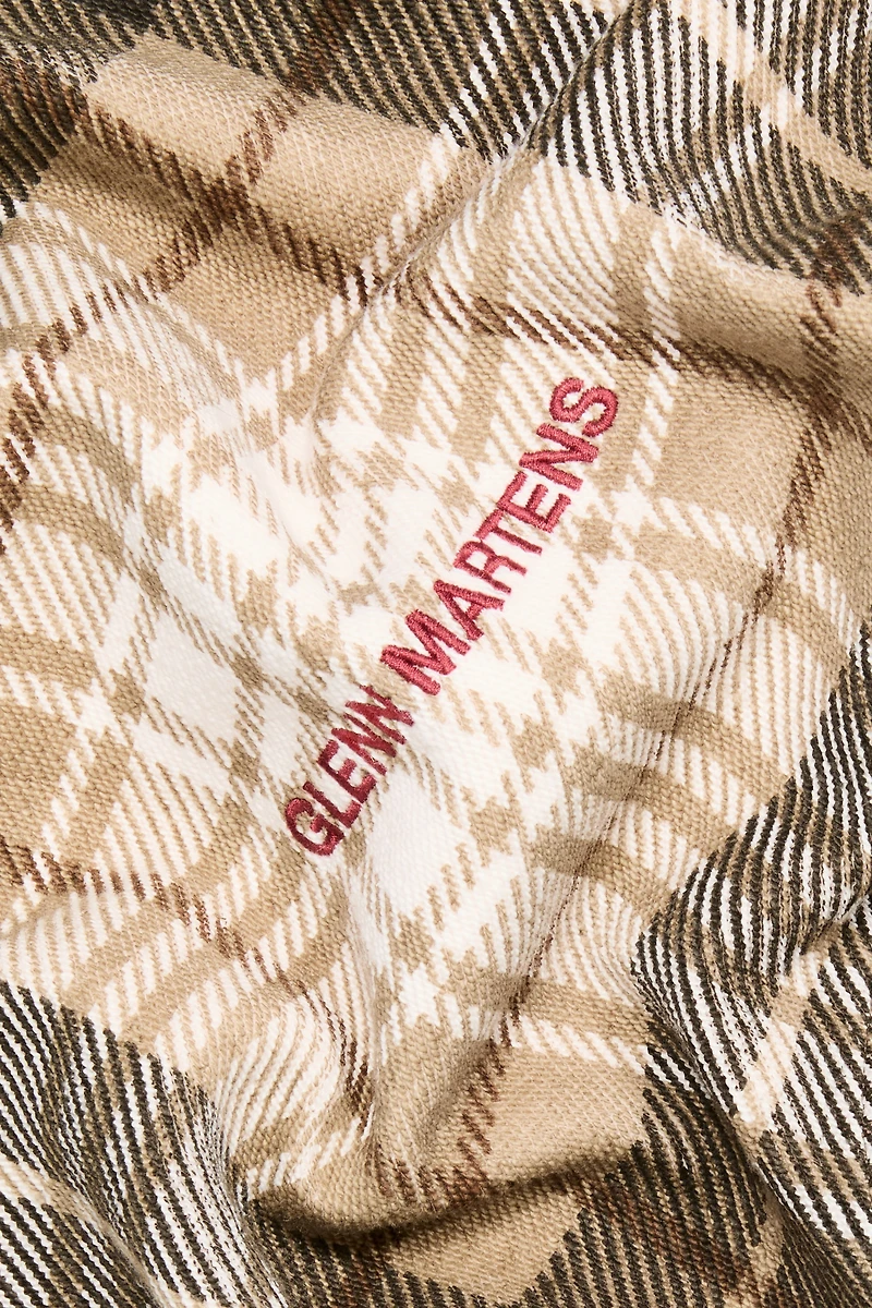 Kangourou à carreaux