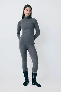 Wool Base-Layer Ski Top