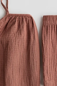 2-Piece Cotton Muslin Set