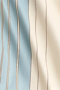 Loose-Fit Poplin Pants