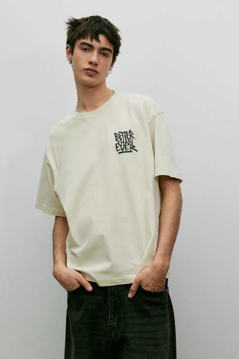 T-shirt imprimé Coupe Flottante