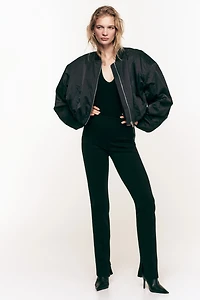 Halterneck Thong Bodysuit