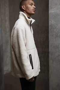 Veste ample en polar