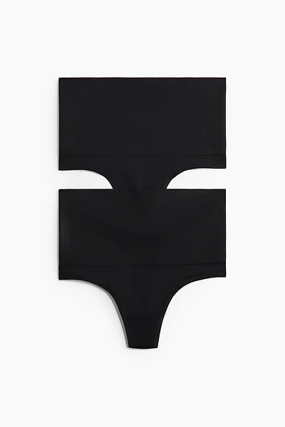 2-pack Medium Shape Thong Briefs