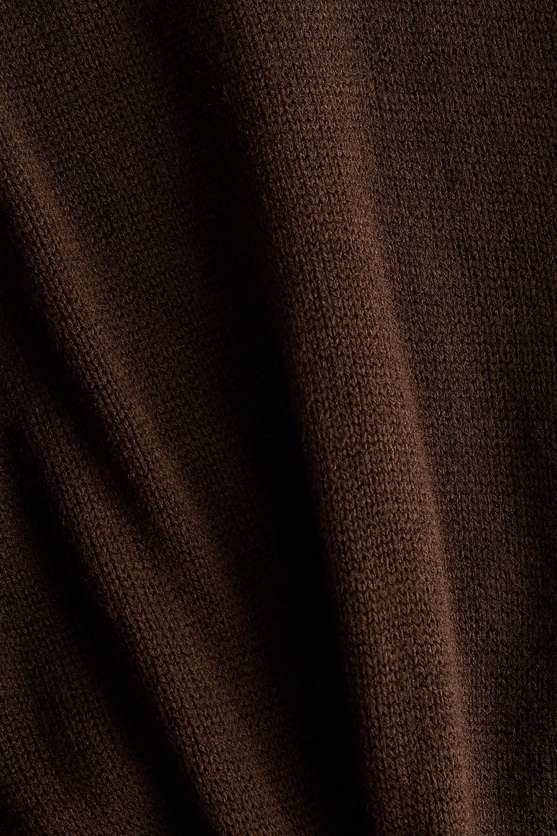 Fine-Knit Turtleneck Sweater