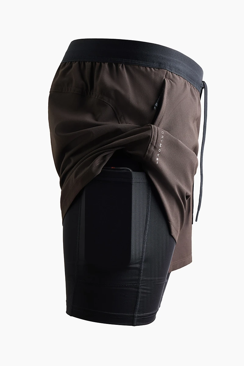 Double-Layered Sports Shorts with DryMove™