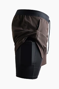 Double-Layered Sports Shorts with DryMove™