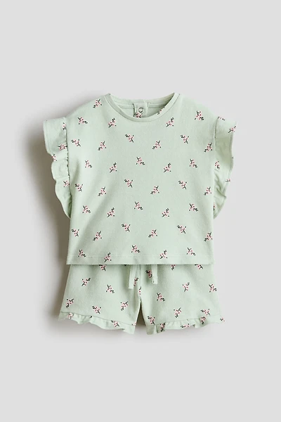 2-Piece Patterned Cotton Set