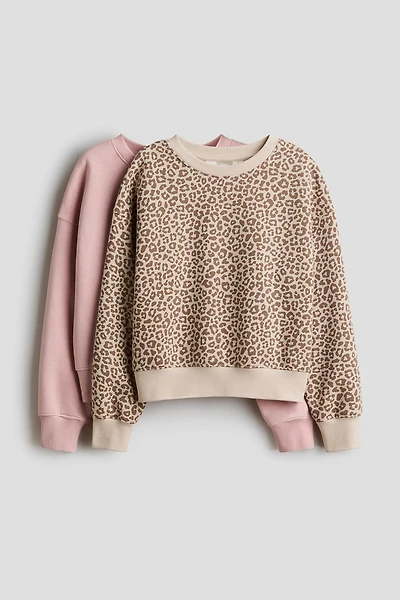 2-Pack Brushed-Inside Sweatshirts