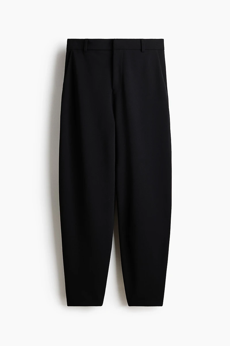 Jersey Barrel-Leg Pants