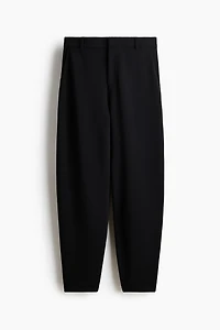 Jersey Barrel-Leg Pants