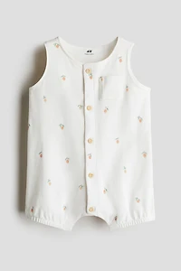 Patterned Romper Suit