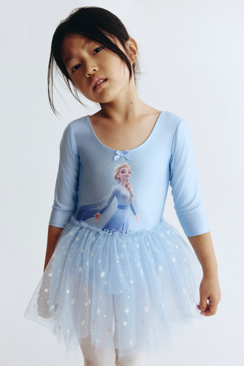Dance Leotard with Tulle Skirt