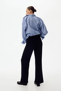 MAMA Before & After Ribbed Jersey Pants